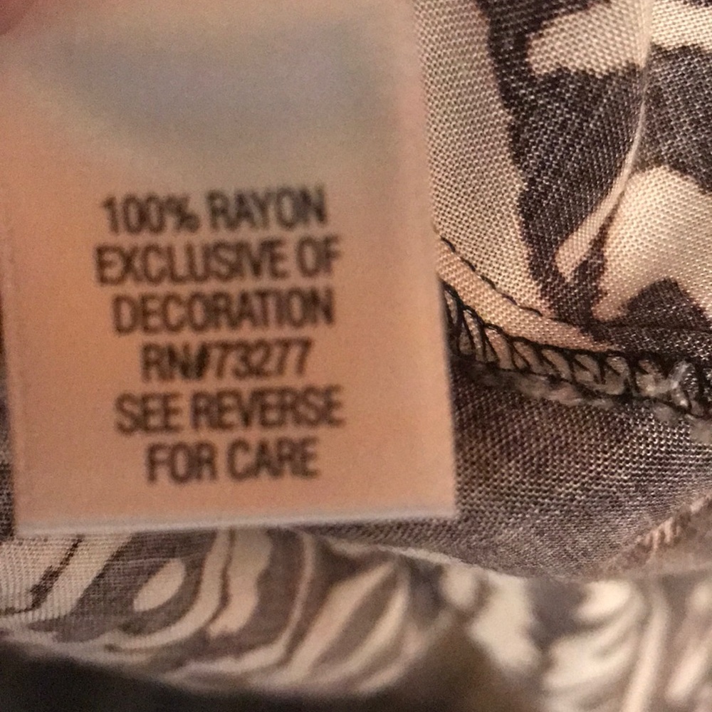 Elle black & white dress Size XS - Picture 5 of 6